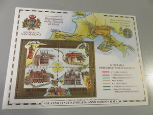 San Marino Pradal 2000 Jubileo Del Paquete BF64 Nuevo Integro 4 Valores - Imagen 1 de 3