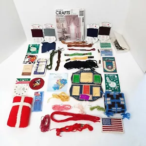 Mixed Lot-Embroidery Floss/Patches/VTG Needles/Snaps/McCalls Pattern-40+ items - Picture 1 of 6