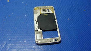 Marco de cubierta de carcasa central genuino Samsung Galaxy S6 SM-G920T 5,1" - Imagen 1 de 8