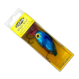 STORM LURES WIGGLE WART Fishing Lure • WW07 133 METALLIC BLUE SCALE/RED LIP - Picture 1 of 4