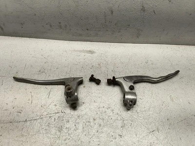 Suzuki TS250 TS 250 1974 Savage OEM juego de palancas de freno y embrague percha Foto 1 de 4