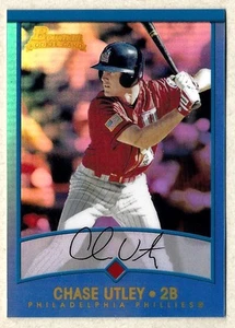 2013 Bowman Blue Sapphire Refractor Rookie Reprints Chase Utley #BDP69 - Bild 1 von 2