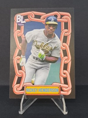 Rickey Henderson 2024 Topps Big League Big Leaguer TBL-22 - Image 1 of 4