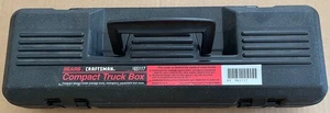 NOS Vintage SEARS Craftsman Black 17" Compact Permanex Truck Box 65117 MADE USA - Picture 1 of 7