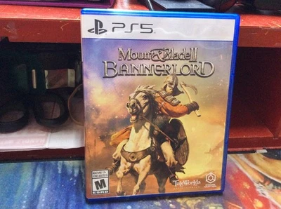 Mount & Blade II BANNERLORD Sony PlayStation 5 PS5 VERSIÓN EE. UU. JUEGO Foto 1 de 3