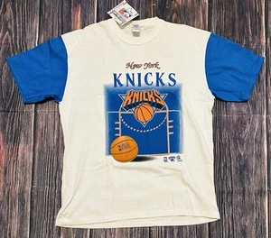 Vintage Team Rated New York Knicks 1994 T Shirt Tee 90s NBA SINGLE New - Picture 1 of 8