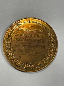 Médaille 1893 Aux Nouveaux Elus D'Auvergne 1897 Président D'Honneur (1-6) - Imagen 1 de 8