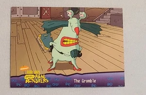 Fleer Ultra: ¡¡Aaahh!! Tarjeta coleccionable Real Monsters "THE GROMBLE" #55 - Imagen 1 de 2