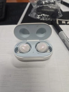 Samsung Galaxy Buds R170 Blanc * N'ÊTES SÛR QUE LE PROBLÈME NE FONCTIONNE PAS * - Photo 1 sur 4