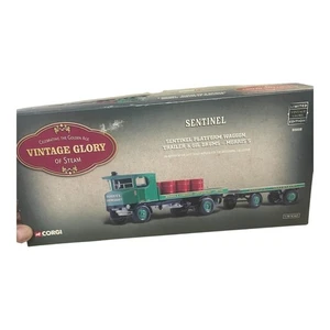 Corgi Sentinel Morris's Platform Wagon Trailor Oil Drums Limited Edition Vintage - Picture 1 of 10