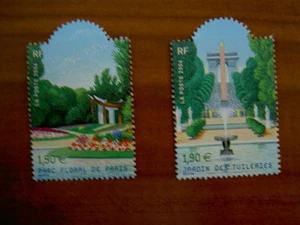 France num Yvert 3673-3674 ** MNH Année 2004 Jardin de France Paris - Photo 1 sur 1