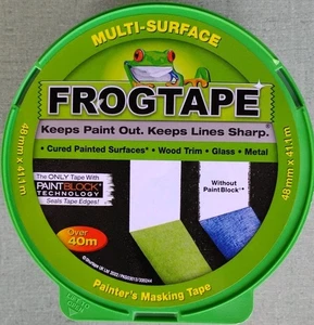Frog Tape Green Multi Surface Painters Masking Tape FrogTape 48mm x 41.1m - Picture 1 of 3
