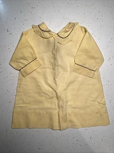 Antique baby dress 40’s-50’s hand embroidered - Picture 1 of 9