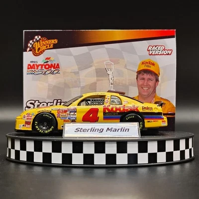 1995 Стерлинговый Марлин No4 Kodak Gold Daytona 500 Победная Гоночная Версия 1:64 На заказ+ - Изображение 1 из 4