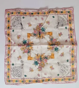 Scarlett Southern Belle Womens Vintage Handkerchief - Picture 1 of 3