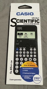 Casio Calculator School Scientific ClassWiz GCSE School Exam FX-83GT BLACK - Picture 1 of 4