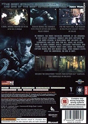 The Chronicles of Riddick: Assault on Dark Athena (Xbox 360) - Game  PSVG The - Image 1 of 2