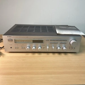 Ancien préamplificateur/accordeur récepteur stéréo Yamaha R-900 grain bois MCM - Photo 1/10