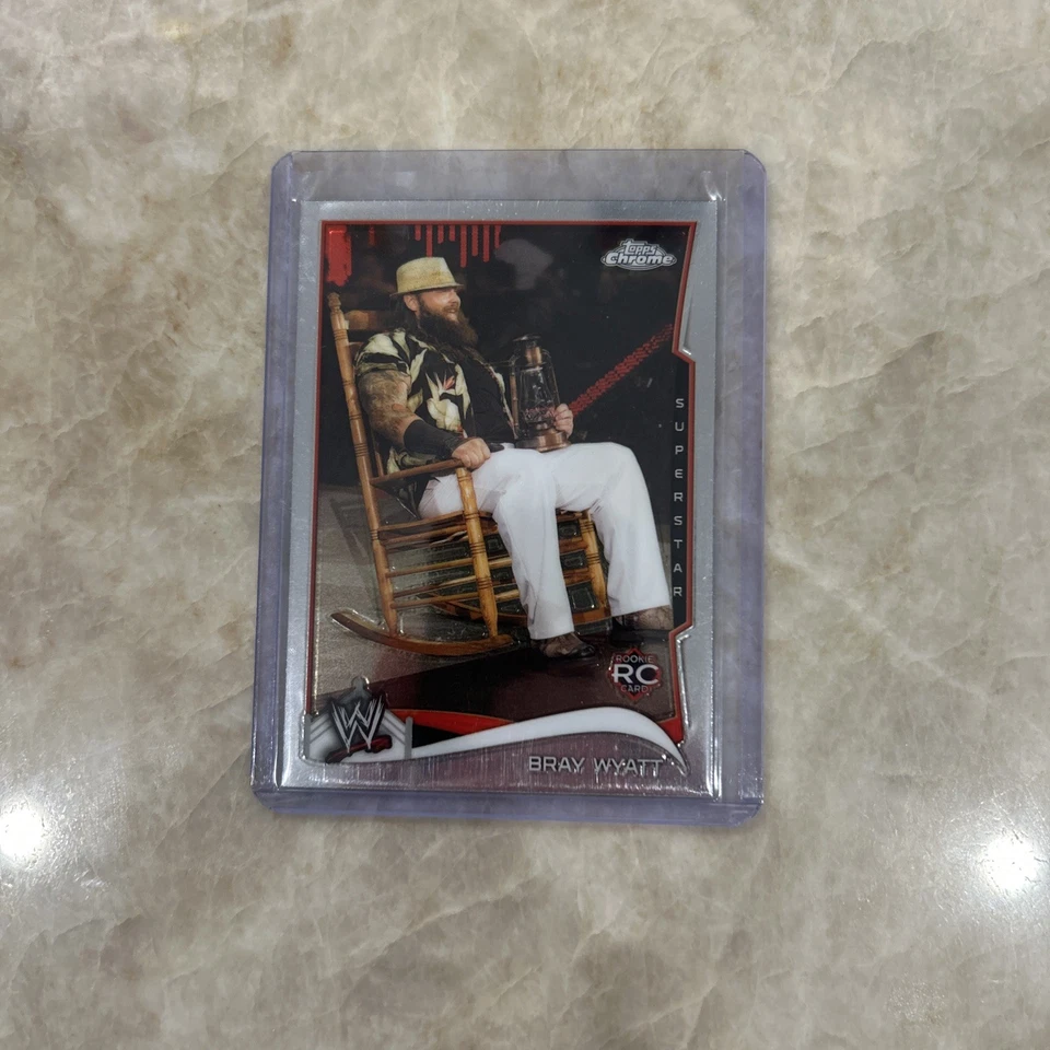 2014 Topps Chrome WWE Bray Wyatt #6 Rookie RC - Image 1 of 4