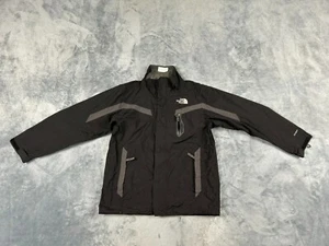 THE NORTH FACE HYVENT A20Y BOYS JACKET LARGE (14-16) BLACK GRAY FULL ZIP - Picture 1 of 16
