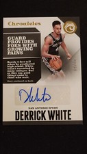 2017-18 Panini Chronicles - #CA-DWT Derrick White Rookie Auto /10