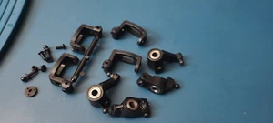 NEW HPI RS4 Sport 3 Upright Front & Rear Axle Carrier - Picture 1 of 3