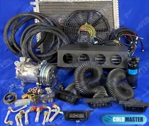 A/C Set Universal Unter Armaturenbrett Verdampfer 12V 450A-0RBBA W / Elec Gurt - Picture 1 of 12