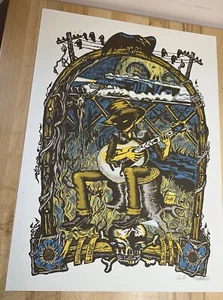 Wes Freed Punchgut Hank Williams Ramblin Man Colab Screen Print Signed 83/100 - Bild 1 von 10