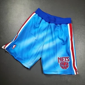 100% Authentic Mitchell & Ness 90 91 NJ Nets Shorts Size 40 M Mens - Picture 1 of 4