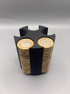 Coin organiser Car Mini Storage Box Money Holder £1 coin only - Picture 1 of 4