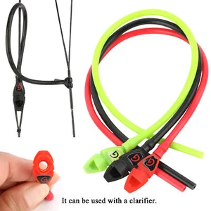 1X Archery Compound Bow Tube Peep Sight Hole Tubing Rubber Bow Hunting Shooting - Picture 1 of 15