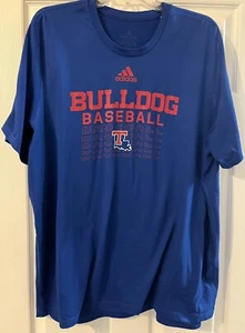 Adidas Baseball Louisiana La Tech Bulldogs Shirt XXL 2XL Men's - Picture 1 of 4