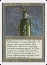 1X Bottle of Suleiman Revised Edition EX MTG CARD