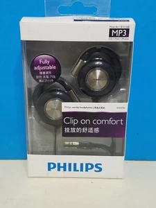Philips SHS4700 Sport Wired Headphones 3.5mm Jack Extra Bass Earphones NEW - Picture 1 of 3