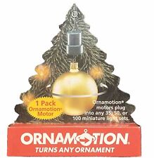 Midwest Cannon Falls ORNAMATION Christmas Ornament Motor - Turns Rotates VTG 90s