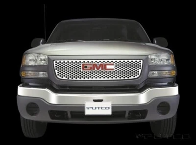 PUTCO 64305  FX HONEYCOMB  GRILLE OVERLAY 2003-2006 GMC LD HD - Image 1 of 2