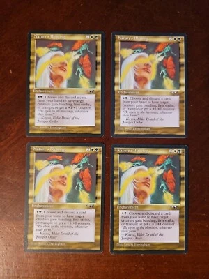 4x Natire's Blessing Alliances Magic Gathering MtG WG Discard EDH Commander - Image 1 of 2