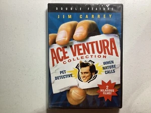 Double Feature Ace Ventura DVD PG Tierdetektiv Wenn die Natur ruft 2017 - Bild 1 von 2