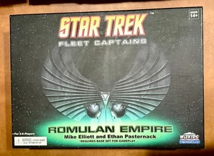 Star Trek Fleet Captains Board Game + Romulan Expansion BUNDLE - COMPLETE - Picture 1 of 7