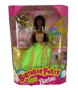 Barbie festa di compleanno bambola afroamericana esplode i propri palloncini 1998 nuovo con scatola - Foto 1 di 9
