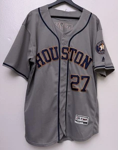 Majestic Houston Astros Jose Altuve Jersey Grey Men’s Size 48 - Picture 1 of 8