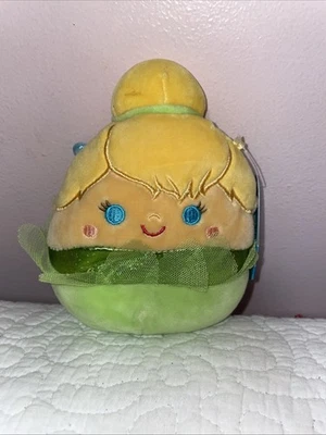 Peluche Squishmallow Peluche Disney Hadas Campanilla Hada Juguete de Peluche 5" Nuevo con Etiquetas Foto 1 de 4