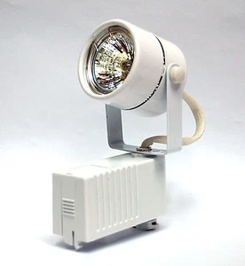 Halogenlampe Schienenbeleuchtung H Style 3-adrig AC220V AC230V 12V 50W + Lampe weiß - Bild 1 von 10