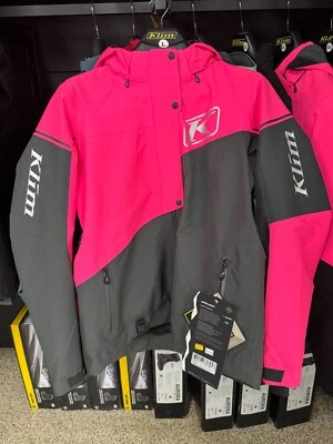 KLIM Alpine Womens Jacket Large Knockout Pink-Asphalt Grey 4088-003-140-700 - Image 1 of 3