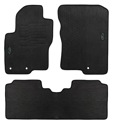 All Weather Floor Mats For 2011 to 2021 Nissan Frontier Crew Cab Front and Rear Foto 1 de 4