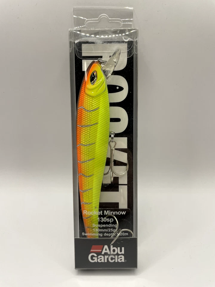 Abu Garcia Rocket Minnow 130sp 25g, Wobbler Angelzubehör Spinnfischen - Bild 1 von 1