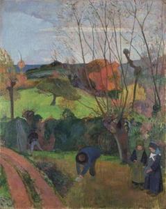 Paul Gauguin - Le saule Giclee Fine Art Print Reproduction on Canvas 36" - Picture 1 of 1