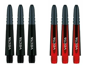 2 Nuevos Juegos de Ejes de Dardos Cortos Winmau Vecta - Envíos con Seguimiento - Negro y Rojo - Imagen 1 de 1