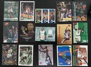 Antoine Walker & Big Baby RC Celtics Lot- 27 Card Lot- GW Jersey. Edge RC #/2000 - Picture 1 of 11