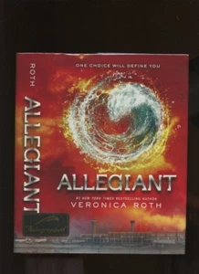 Roth, Veronica: Allegiant ** Signed ** HB/DJ 1st/1st - Picture 1 of 6
